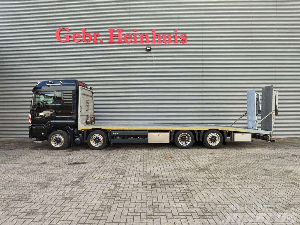 MAN TGS 35.470 8x3 Euro 6 Winch German Truck! Autotransporteri
