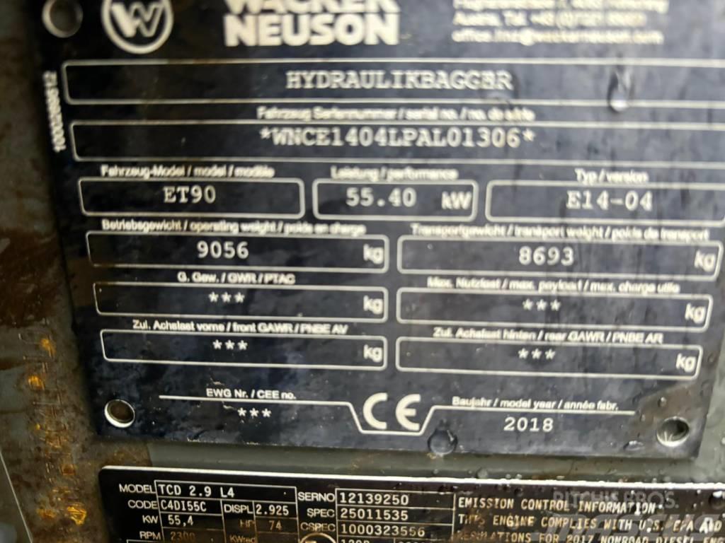 Neuson ET90 *Powertilt Midi bageri 7t – 12t