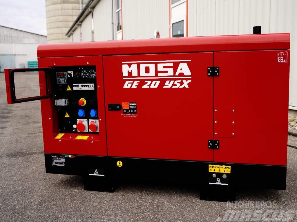Mosa Stromerzeuger GE 20 YSX | 20 kVA (16 kW) / 400V Dizel agregati