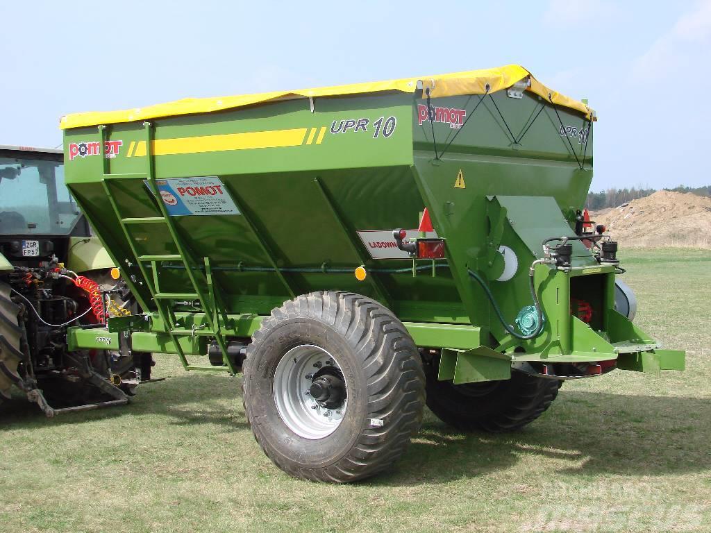 Pomot UPR 10 tones fertilizer and lime spreader, DIRECT Rasipači mineralnog  gnojiva