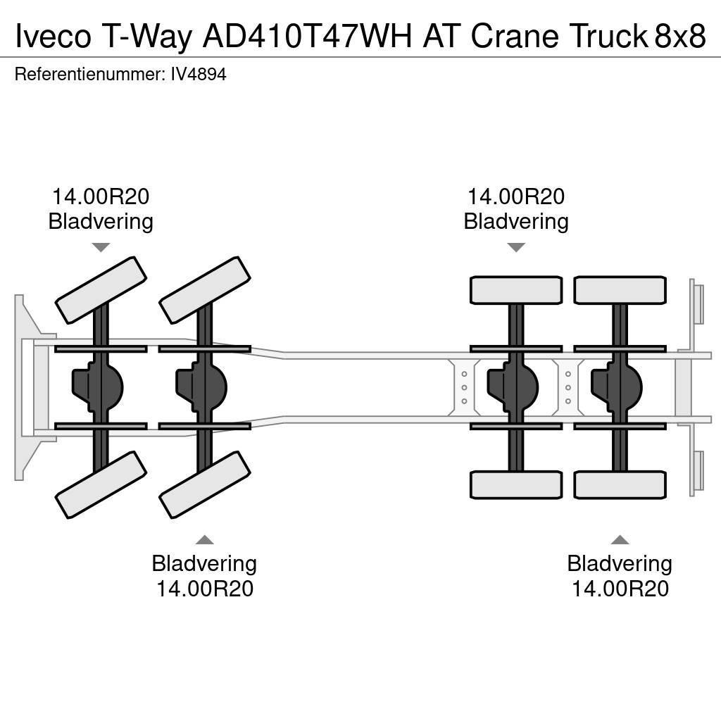 Iveco T-Way AD410T47WH AT Crane Truck Rabljene dizalice za težak teren
