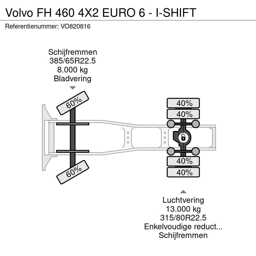 Volvo FH 460 4X2 EURO 6 - I-SHIFT Traktorske jedinice