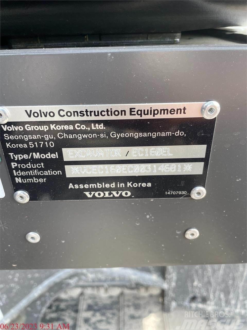 Volvo EC160EL Bageri gusjeničari