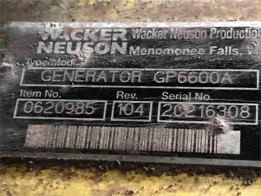 Wacker Neuson GP6600A Ostali agregati