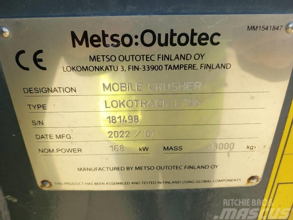 Metso Lokotrack LT 96 Mobilne drobilice