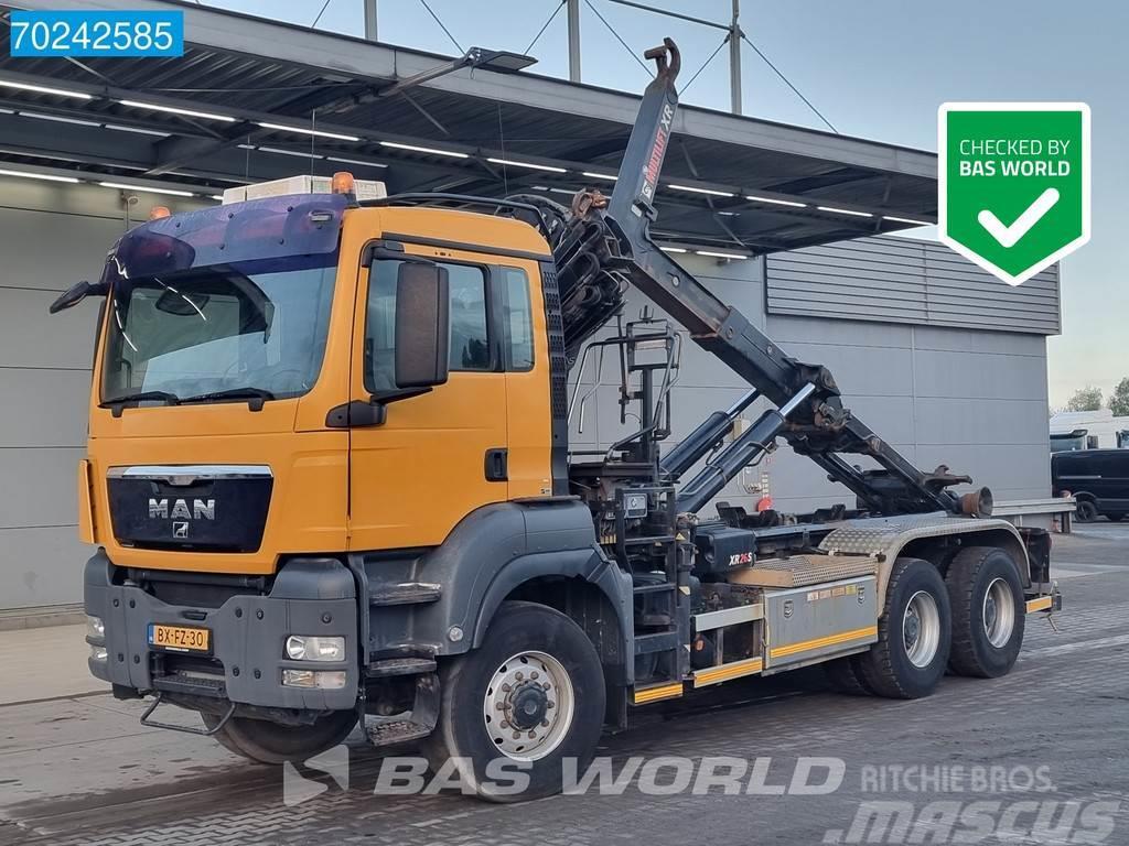 MAN TGS 26.480 6X6 NL-Truck 6x6 Hiab 166 E-3 Hiduo + M Rol kiper kamioni s kukama za dizanje