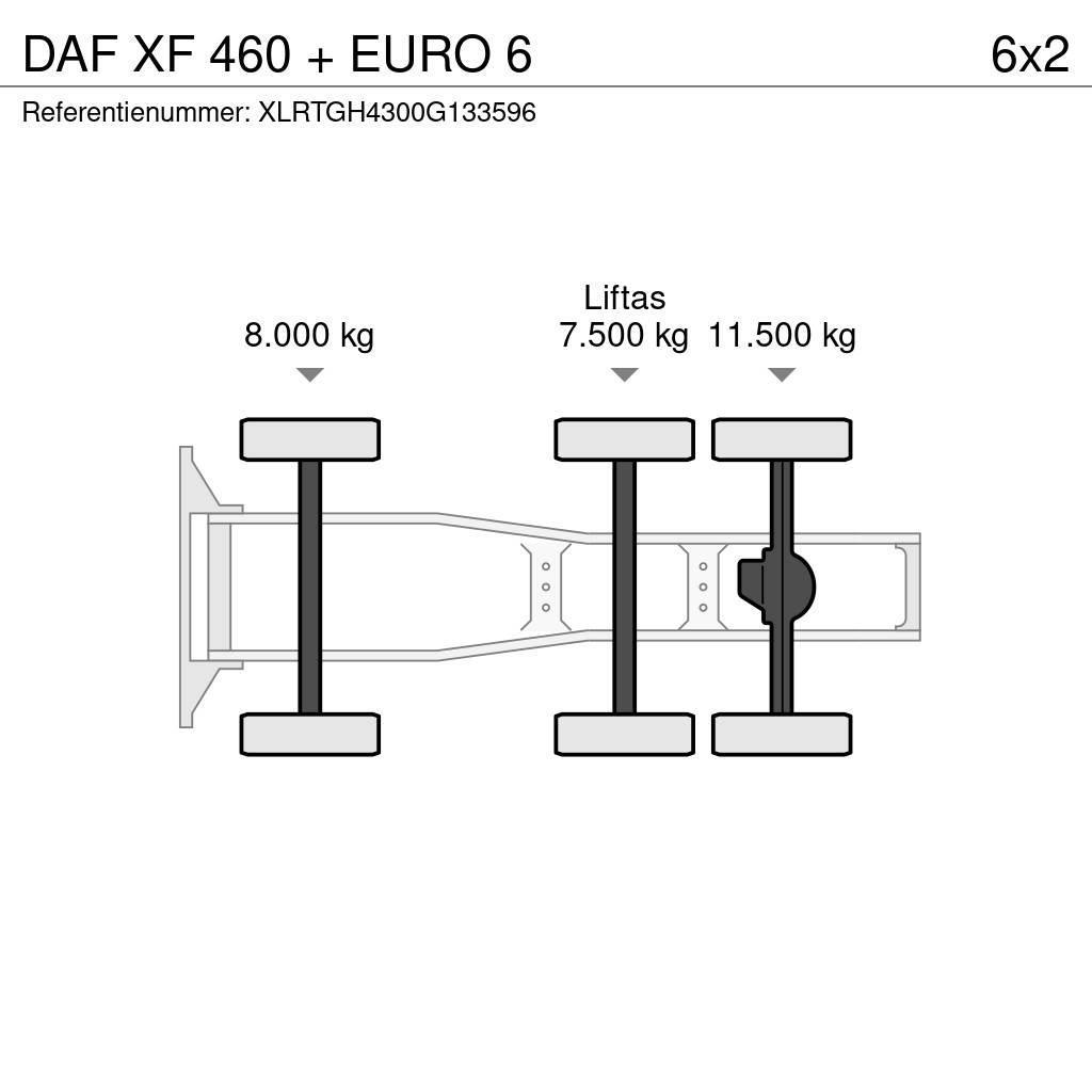 DAF XF 460 + EURO 6 Traktorske jedinice