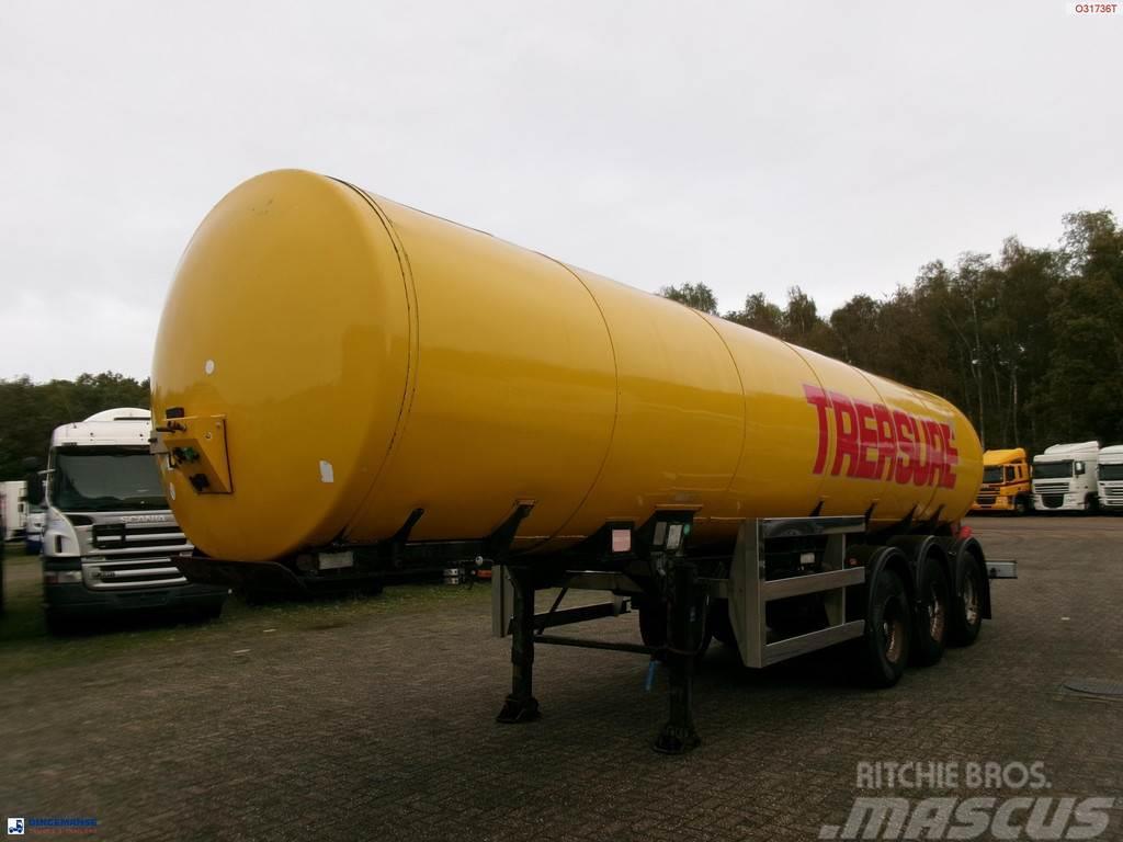  Clayton Food (beer) tank inox 30 m3 / 1 comp Tanker poluprikolice