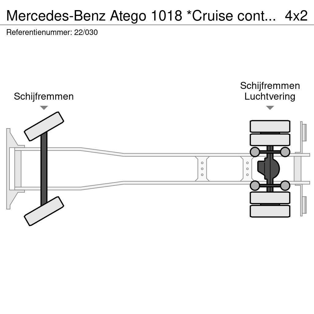 Mercedes-Benz Atego 1018 *Cruise control*Airco*Achteruitrijcamer Kamioni za transport stoke