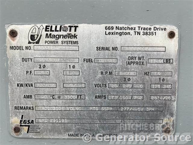 Elliott Magnatek 500 kW - JUST ARRIVED Dizel agregati