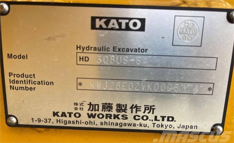 Kato HD308US-6A Mini bageri <7t