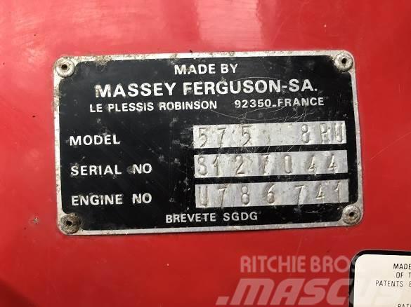  MASSEY FERGUSON-SA 575 FWD CW LOADER Ostalo