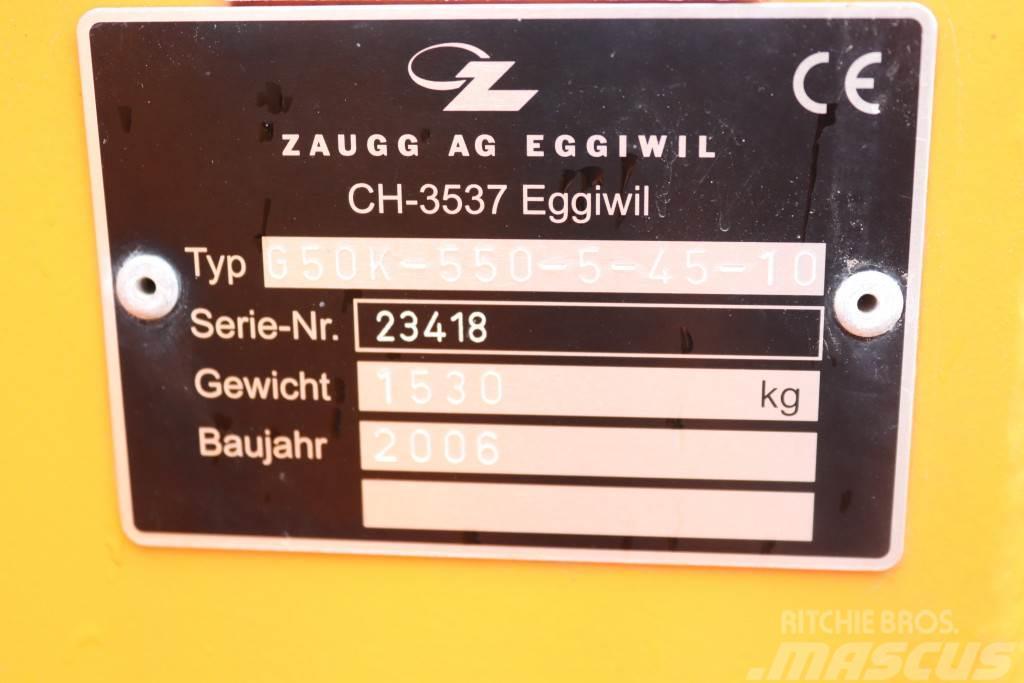  Zaugg G50K-550-5-45-10 Schneepflug 5,50m breit Ostalo