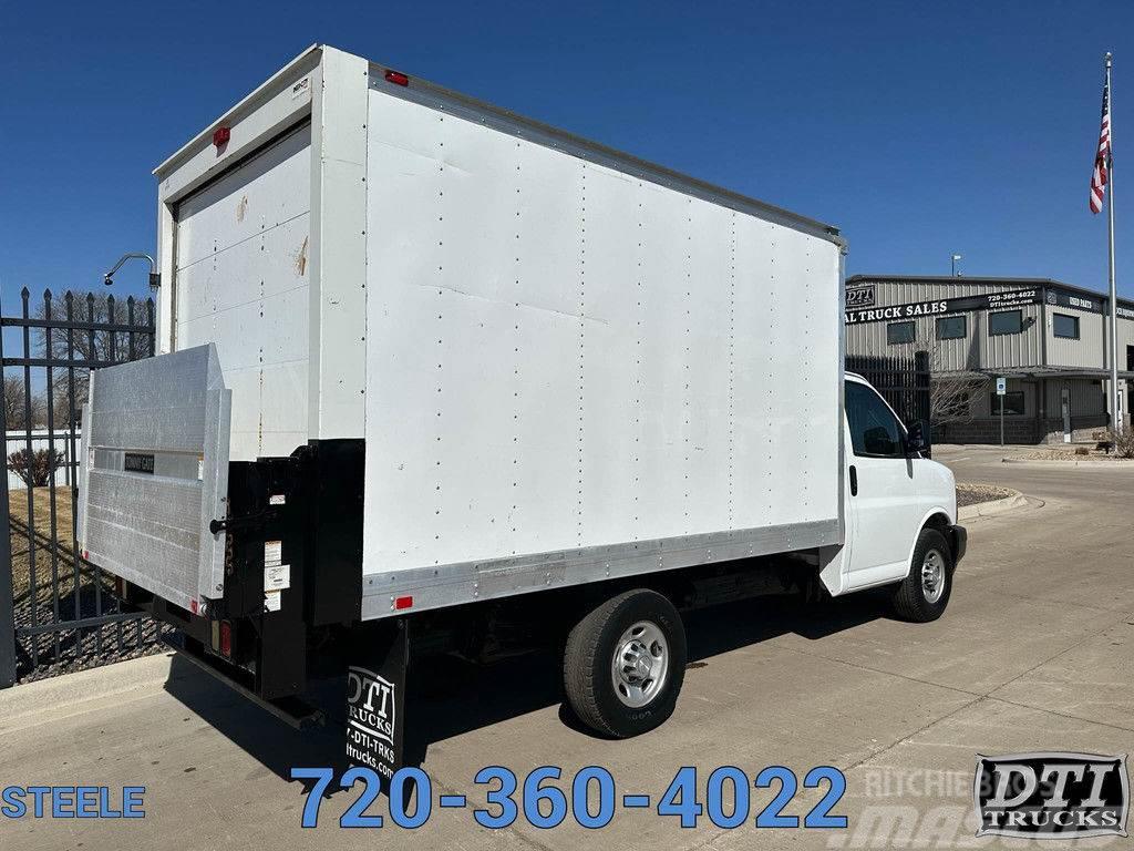 Chevrolet 3500 12' Box Truck With Lift Gate Sanduk kamioni