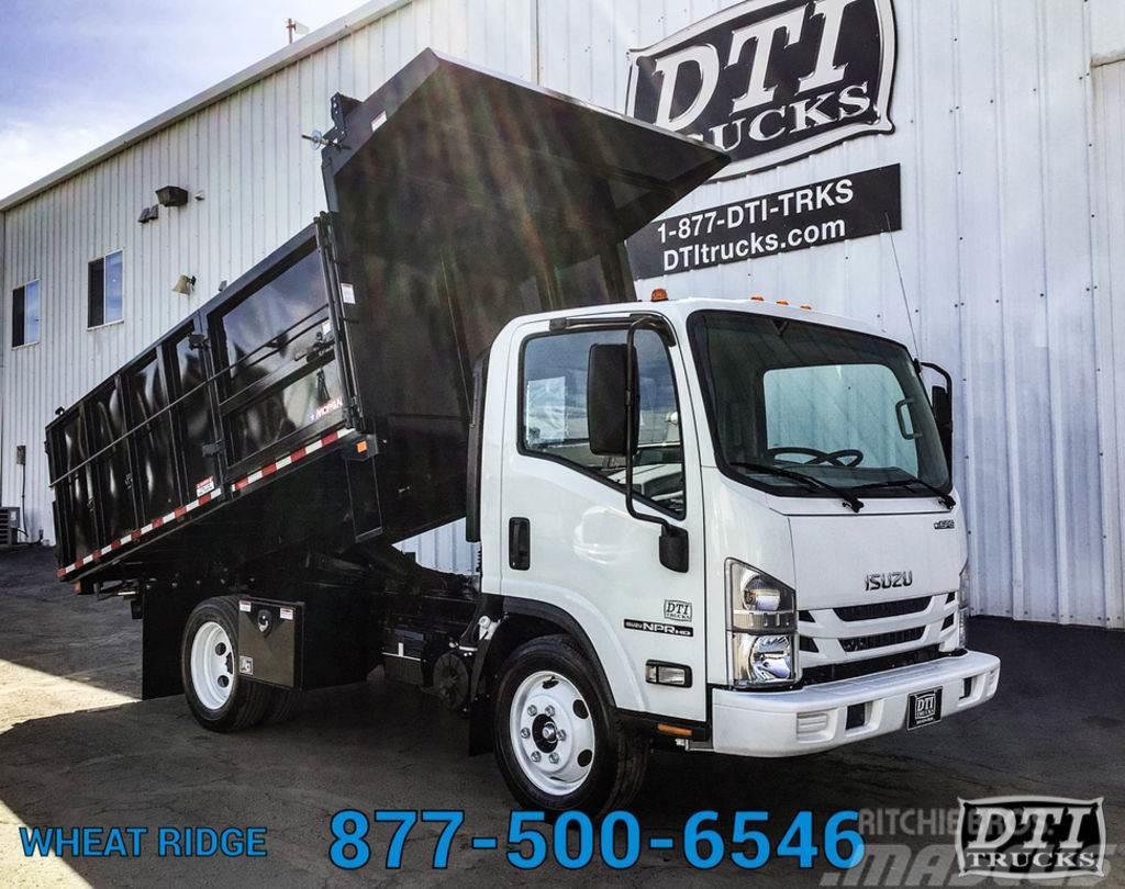 Isuzu NPR HD 12'L Dump Truck, Gas, Auto Kiper kamioni