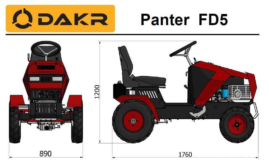  DAKR Panter FD-5 Kompaktni (mali) traktori