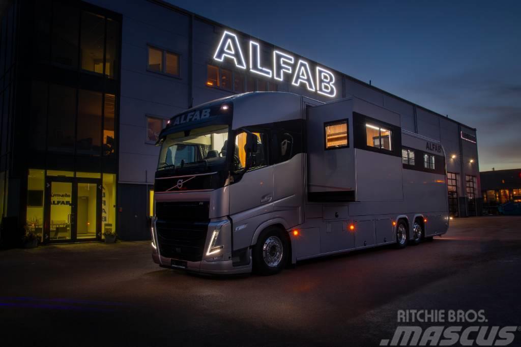 Volvo FH500 ALFAB Limited Edition hästlastbil Kamioni za transport stoke