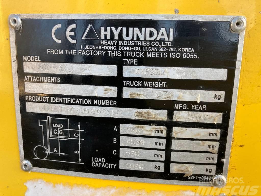 Hyundai 50 D-7 E Dizelski viličari
