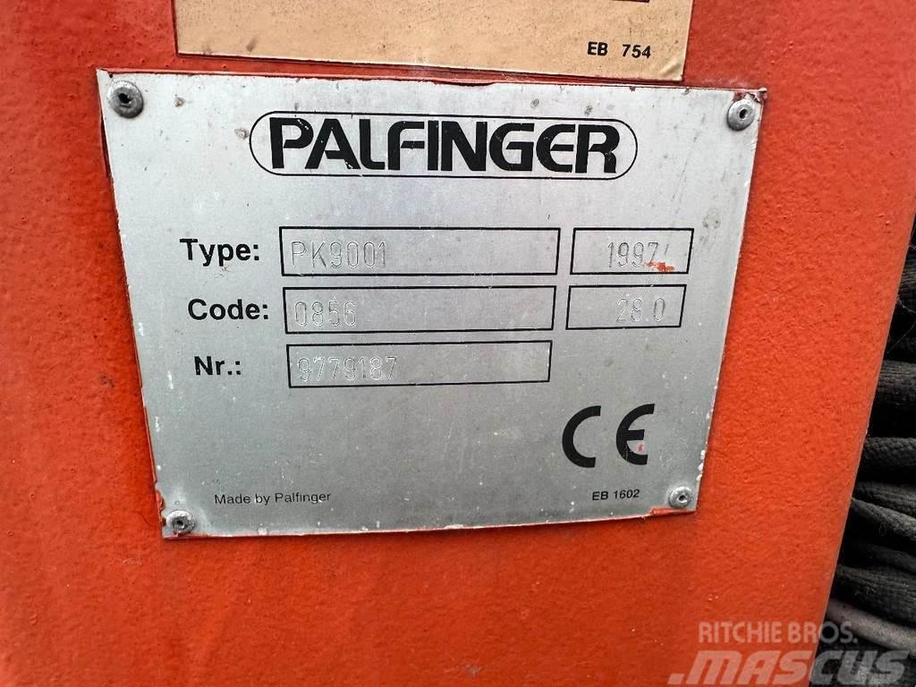 Palfinger PK9001 B Crane / Kraan / Autolaadkraan / Ladekrane Rabljene dizalice za težak teren