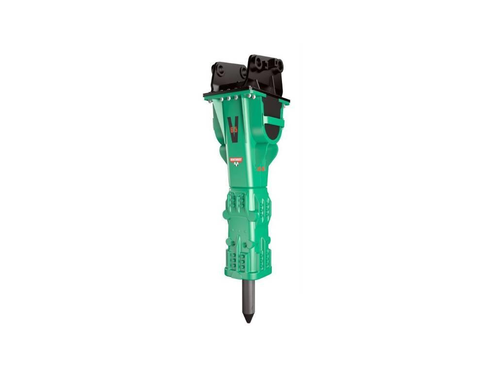 Montabert Hydraulikhammer V65 | Abbruchhammer 45 - 90 t Hidraulični čekići za nabijanje stupova