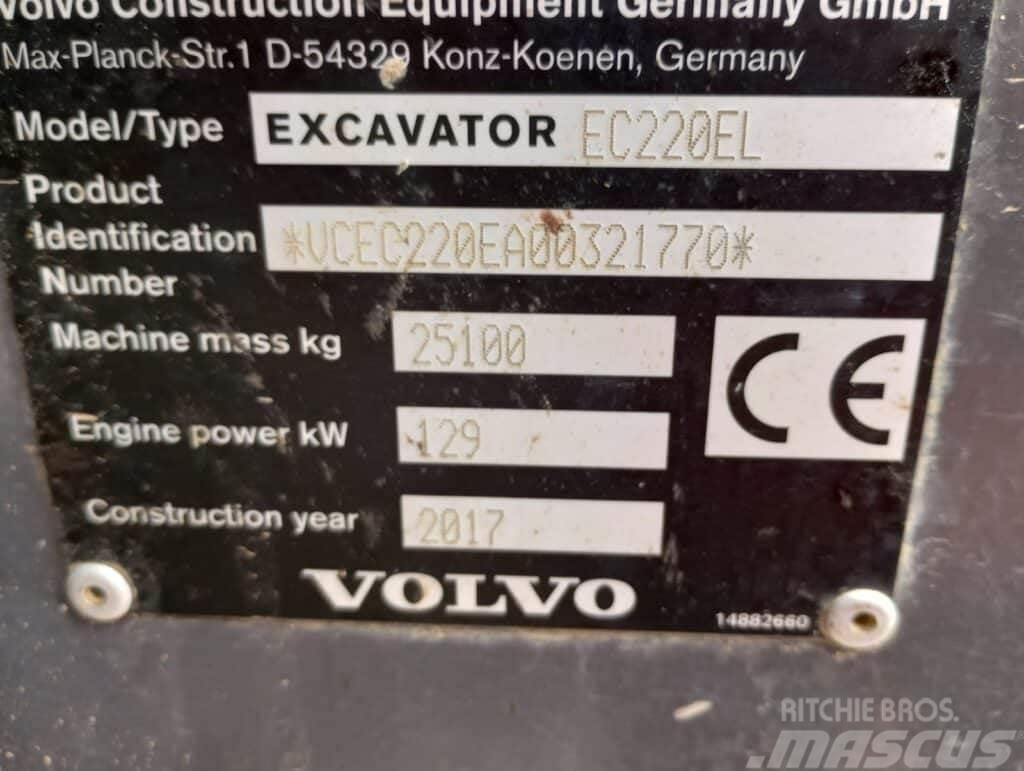 Volvo EC220EL Bageri gusjeničari