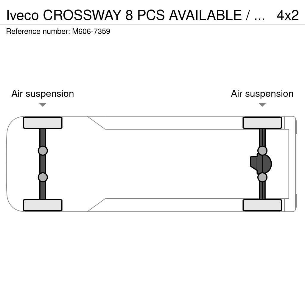 Iveco CROSSWAY 8 PCS AVAILABLE / EURO EEV / 44 SEATS + 3 Gradski autobusi