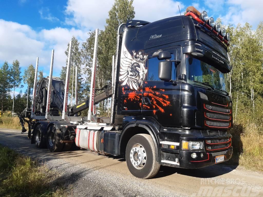 Scania R 620 6x4 Kamioni za drva