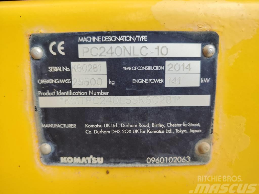 Komatsu PC 240 NLC-10 Bageri gusjeničari