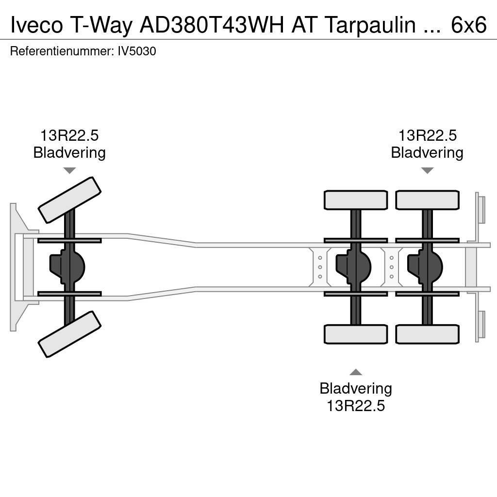 Iveco T-Way AD380T43WH AT Tarpaulin / Canvas Box Truck ( Kamioni sa ceradom