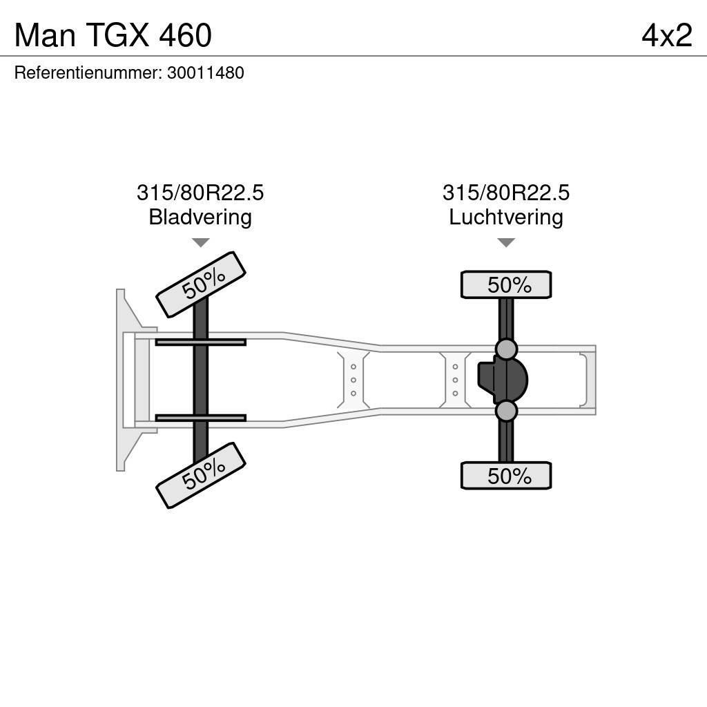 MAN TGX 460 Traktorske jedinice