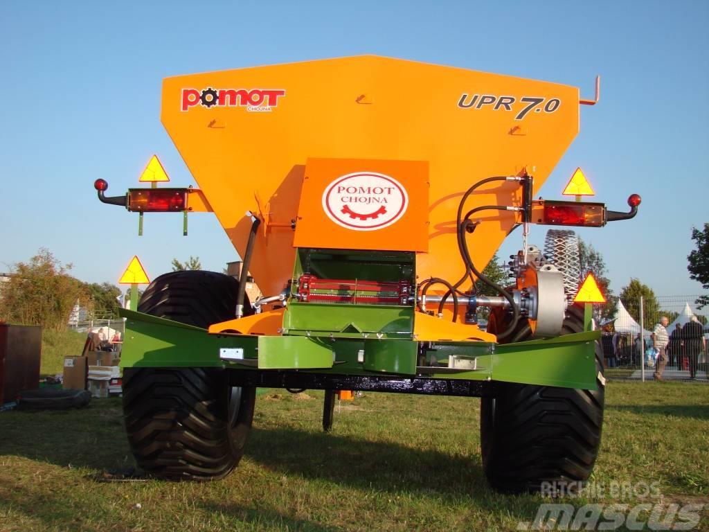 Pomot UPR 7 T fertilizer and lime spreader Rasipači mineralnog  gnojiva