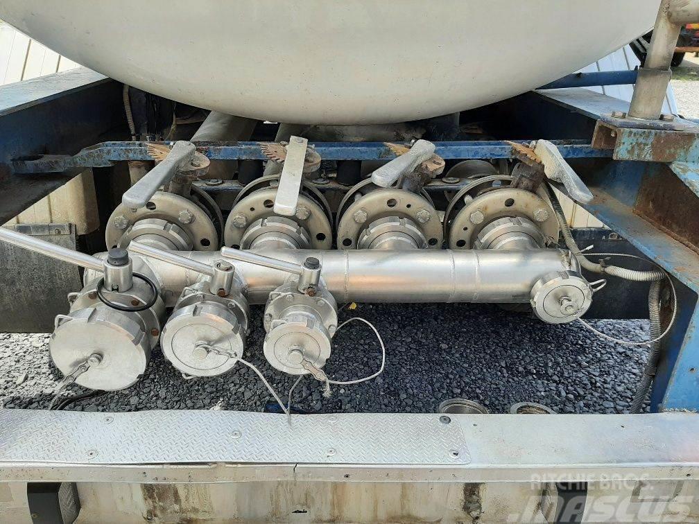 Magyar 3 AXLES TANK IN STAINLESS STEEL INSULATED 30000 L- Tanker poluprikolice