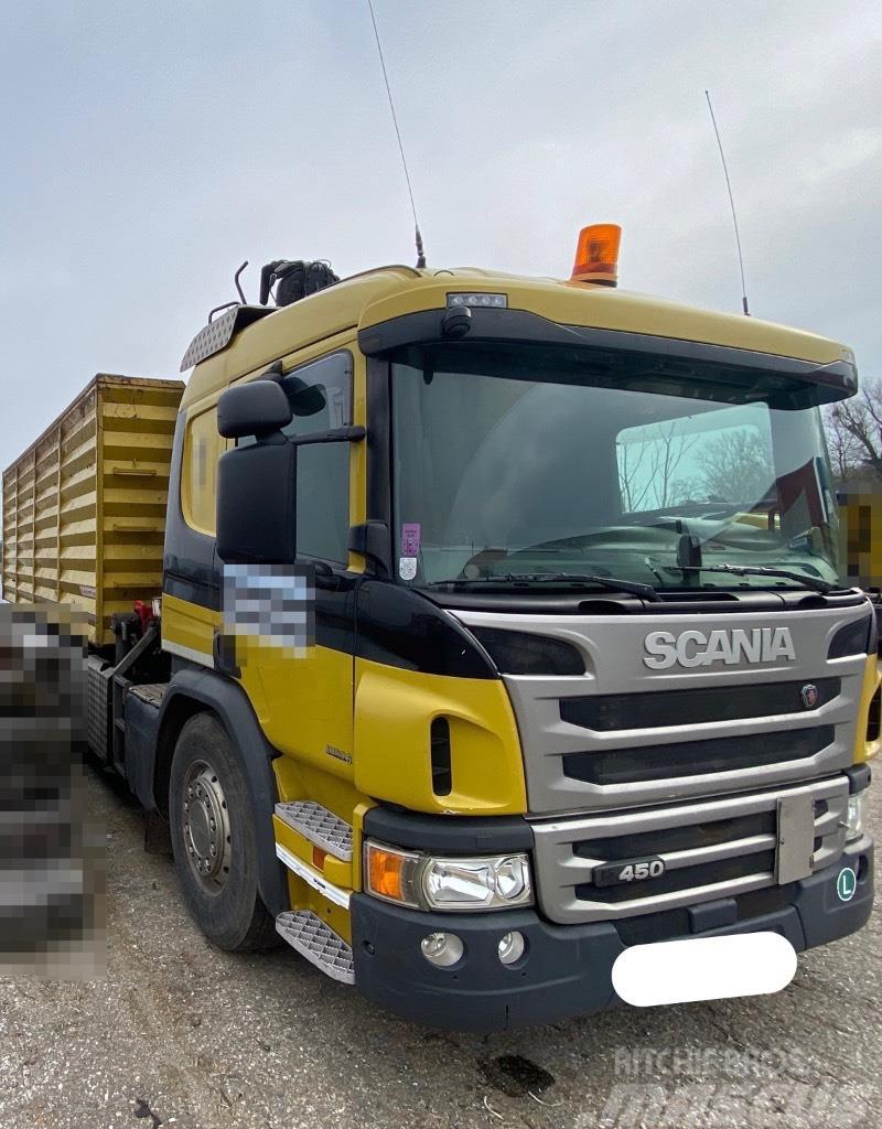 Scania P 450/KIPPER/EPSILON 120/LIFT-LENK-ACHSE/TÜV! Kiper kamioni