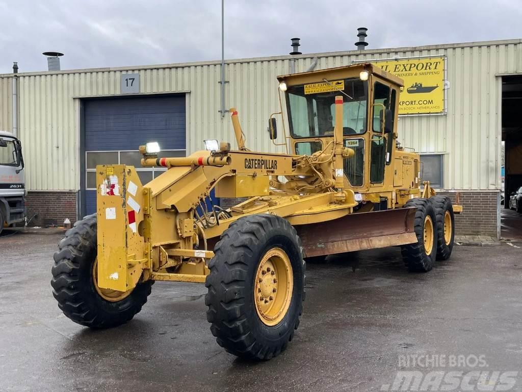 CAT 140G Motor Grader with Ripper Airco Good Condition Grejderi
