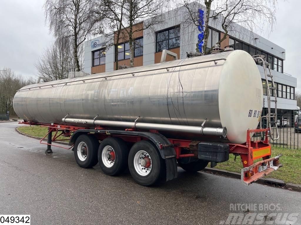 Magyar Chemie 31000 Liter, Steel suspension Tanker poluprikolice