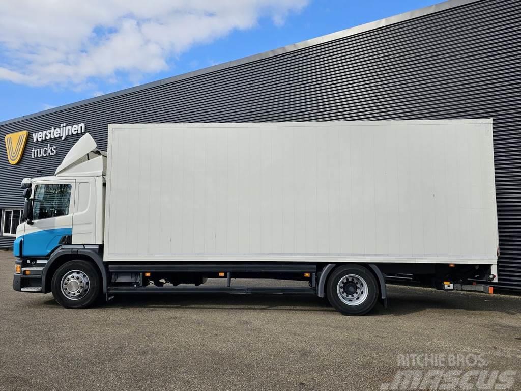 Scania P230 CLOSED BOX WITH SIDE DOORS / LIFT / KOFFER - Sanduk kamioni