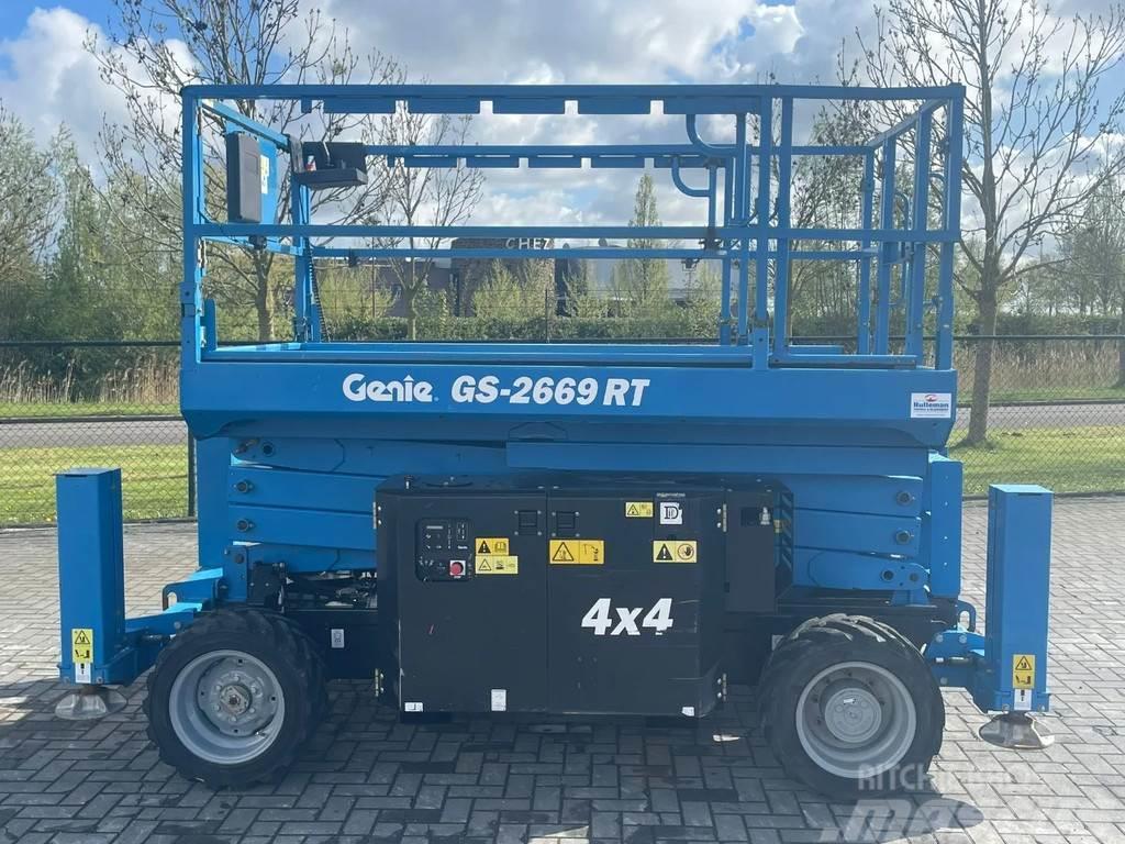 Genie GS-2669 RT | 10 METER | 680 KG Škaraste platforme