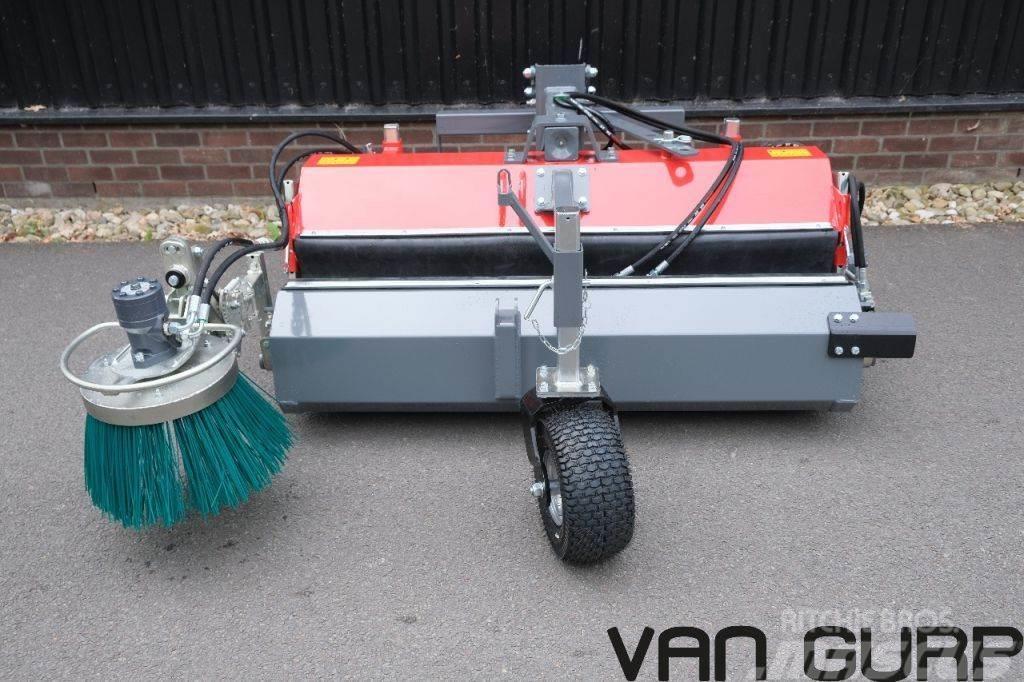 Weidemann Veegmachine met hydraulische opvangbak en zijborst Strojevi za metenje
