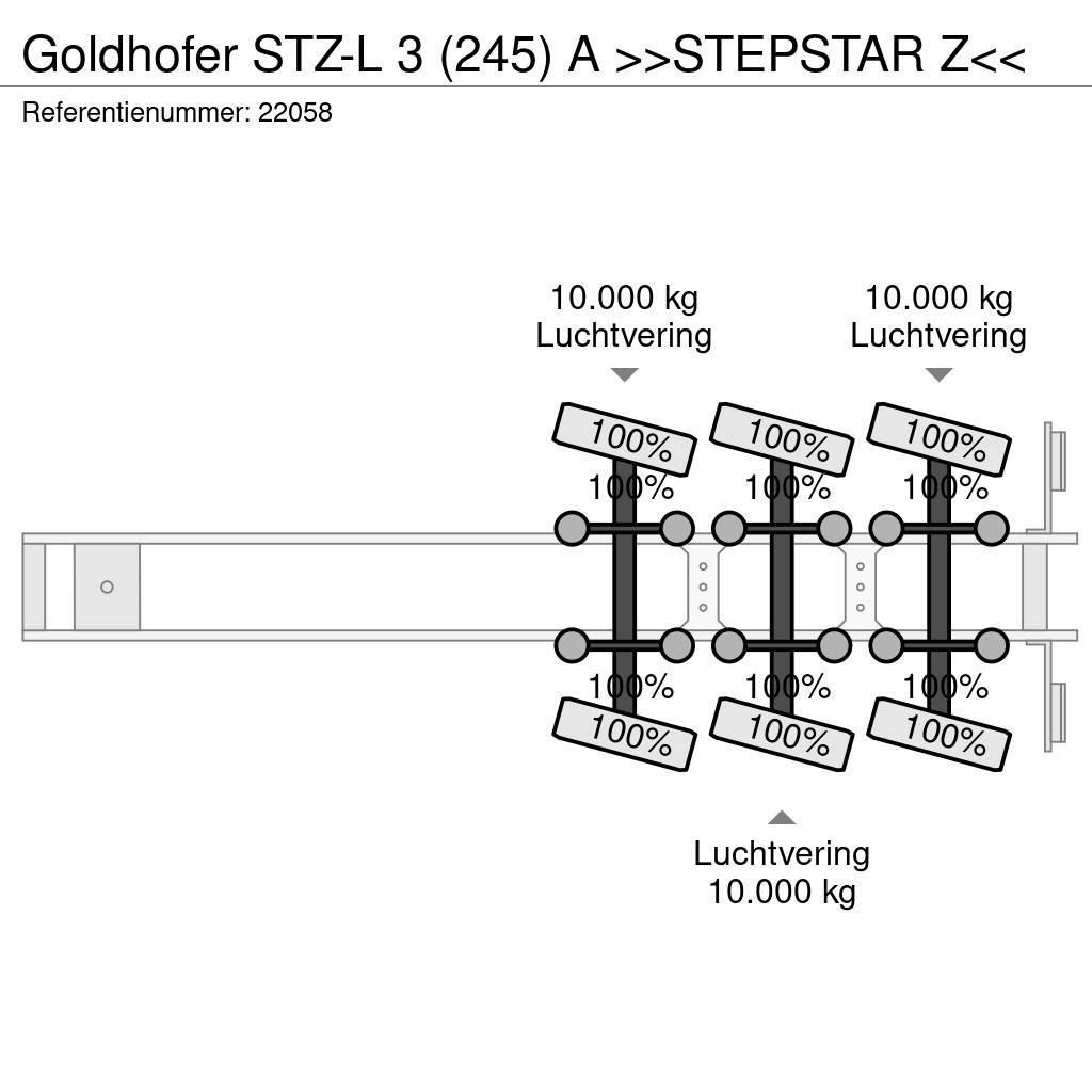 Goldhofer STZ-L 3 (245) A >>STEPSTAR Z<< Nisko-utovarne poluprikolice