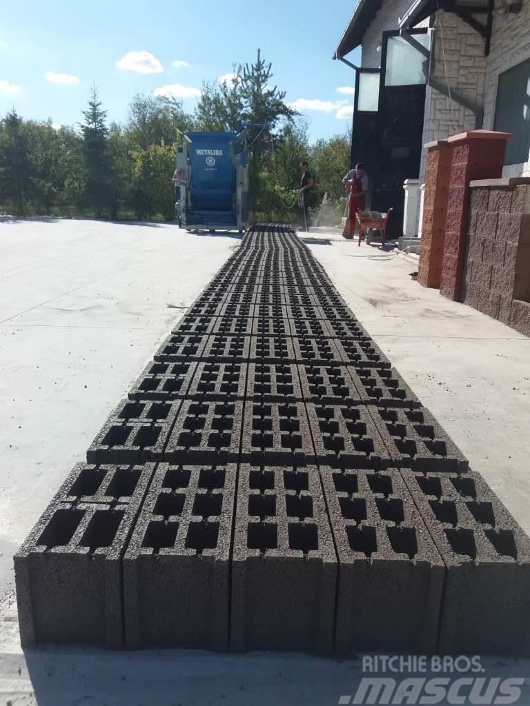 Metalika SVP-533 DB Concrete block making machine Strojevi za betonsku galanteriju