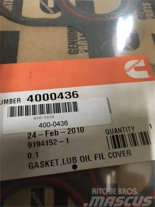 Cummins Oil Filter Gasket - 4000436 Ostale komponente
