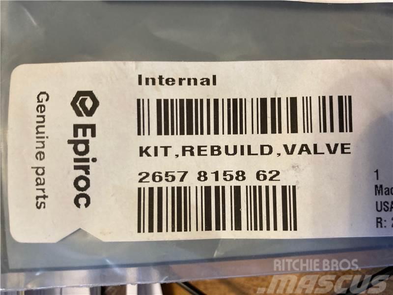 Epiroc (Atlas Copco) Valve Rebuild Kit - 57815862 Oprema i rezervni dijelovi za bušenje