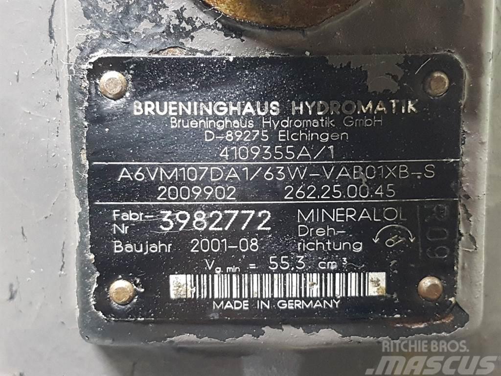 Ahlmann AZ14-Brueninghaus A6VM107DA1/63W-Drive motor Hidraulika