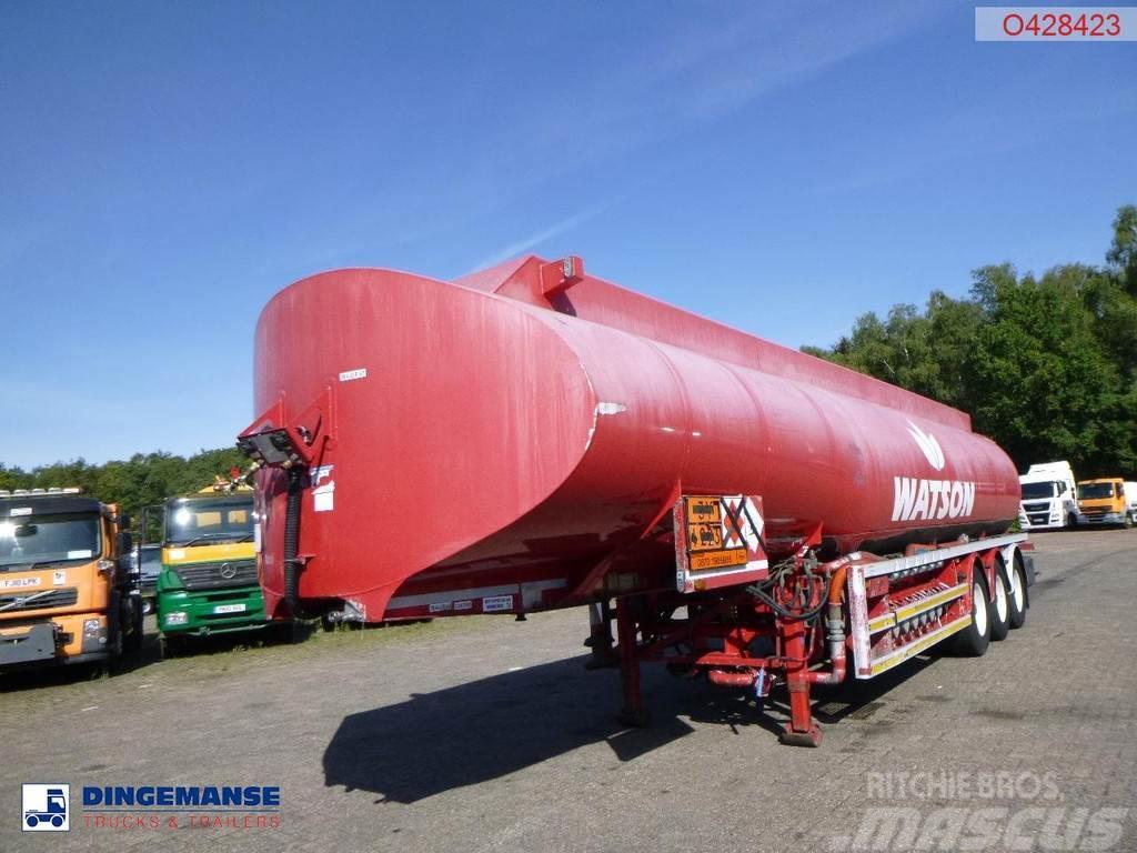  Lakeland Fuel tank alu 42.8 m3 / 6 comp Tanker poluprikolice