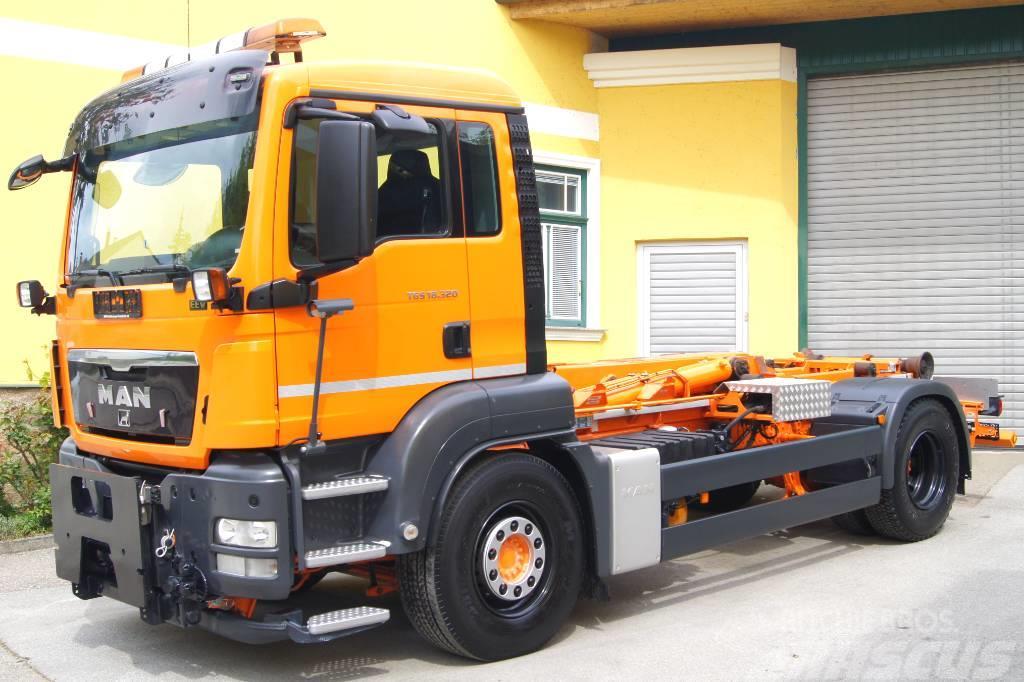 MAN TGS 18.320 BL 4x2/HYVALIFT/Euro 5 EEV/Winterdienst Rol kiper kamioni s kukama za dizanje