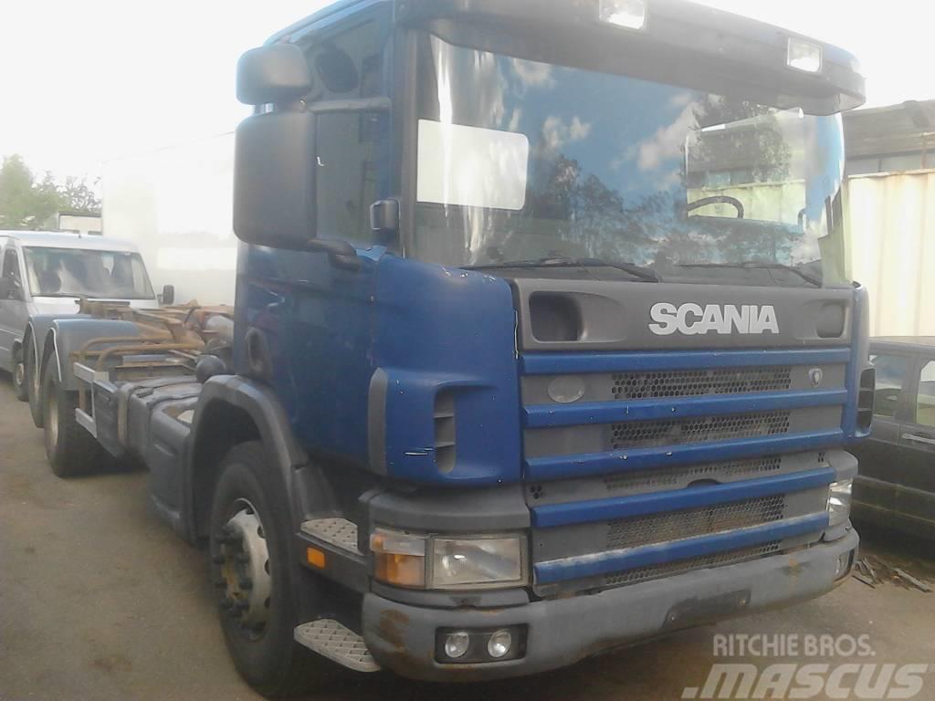 Scania p 124-420 Demontažnii kamioni za podizanje kabela
