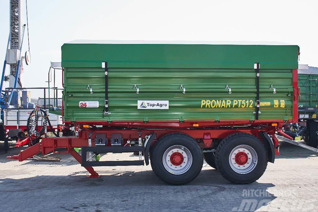 Pronar PT 512 TANDEM 12 tones tipping trailer/ przyczepa Kiperi prikolice
