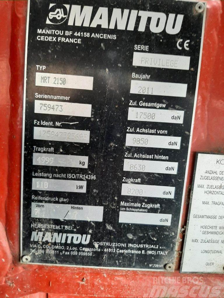 Manitou MRT 2150 Priv Teleskopski viličari