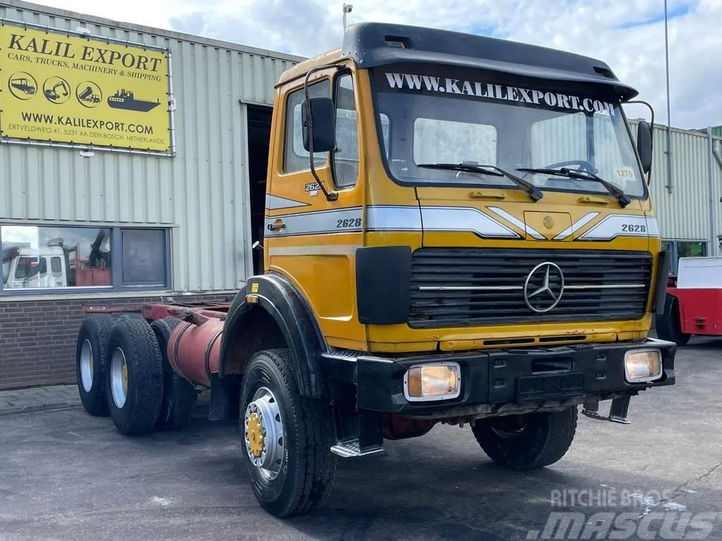 Mercedes-Benz SK 2628 Chassis 6x6 V8 Big Axle's Auxilery Top Con Kamioni-šasije