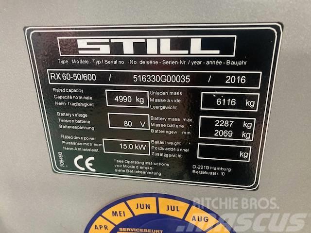 Still RX60-50/600 Električni viličari